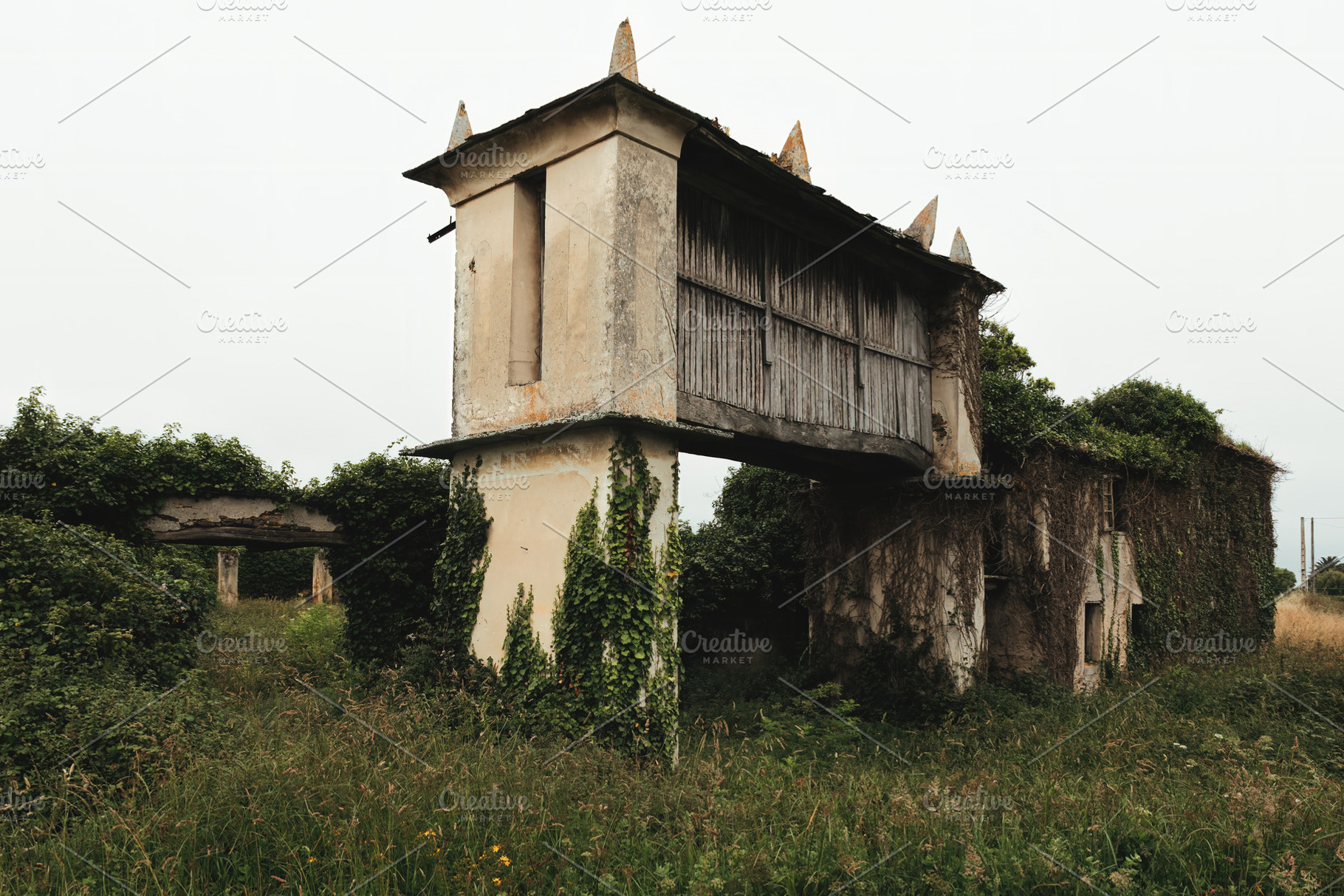 Abandoned house, rural building, inv, an Architecture Photo by Perpis