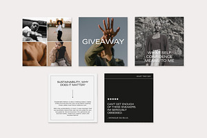 Social Media Feed - Canva Bundle