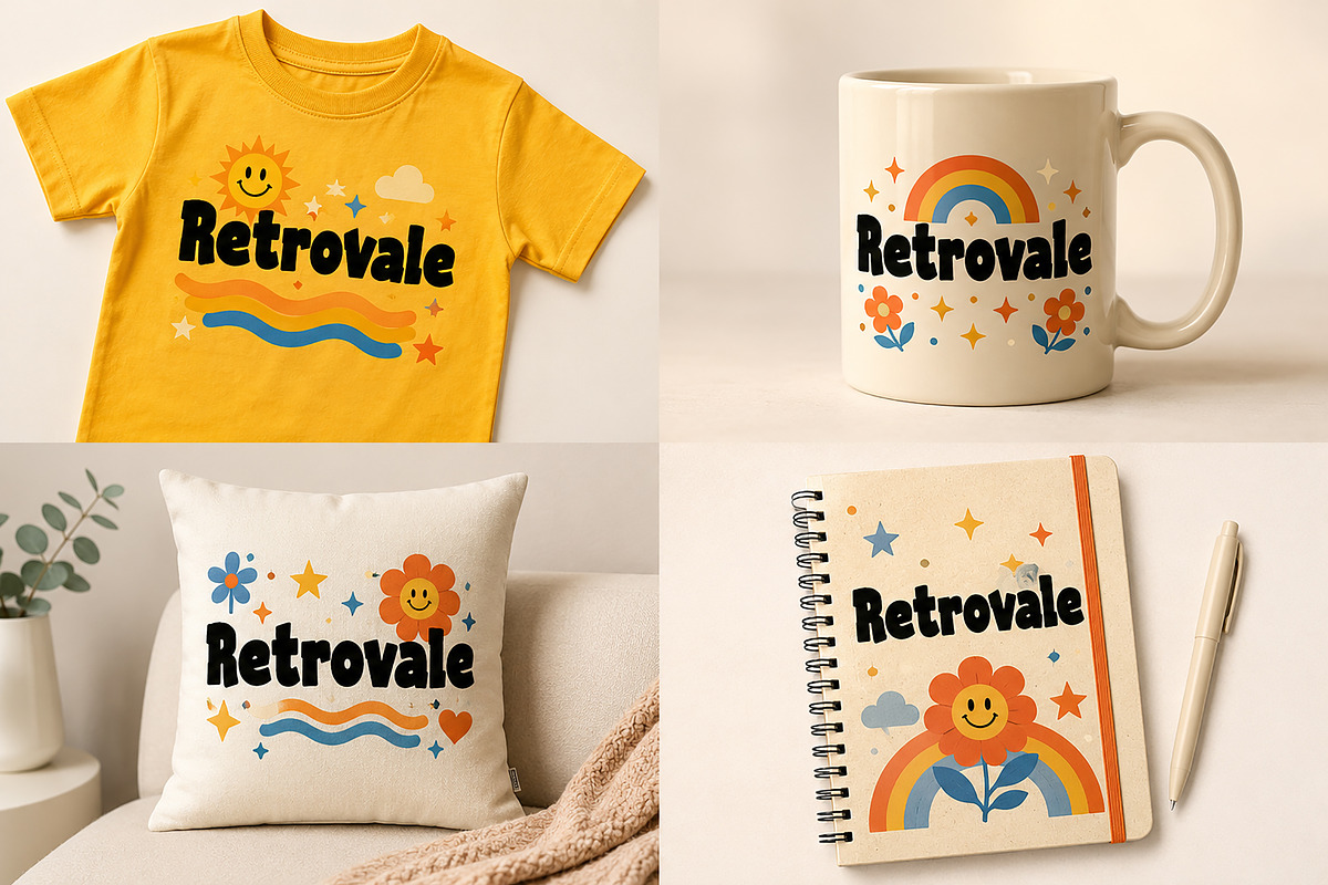 Retrovale, a Slab Serif Font by Wow Magic (Photo 4 of 4)