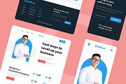 Marketing Agency Web Design, a Wireframe Template by INSPR STD (Thumbnail 5 of 6)