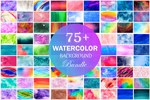 Watercolor Texture Background Bundle, a Texture Graphic by Digital Studio