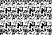 Set of people with gadgets., a Person Illustration by AnastasiaFears (Thumbnail 2 of 4)