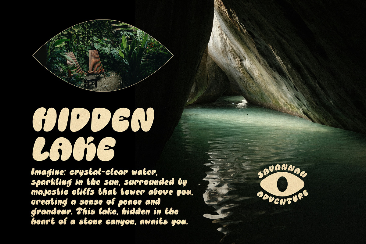 Tropiquaint Bubbly Y2K Groovy Font, a Sans Serif Font by Struvictory.art (Photo 8 of 9)