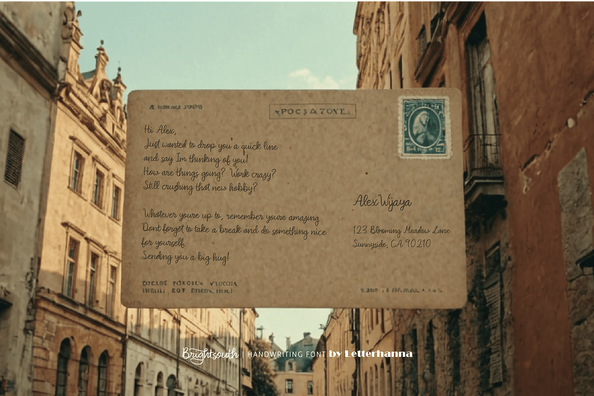Brightsouth Font, a Handwritten Font by Letterhanna Studio (Photo 10 of 20)