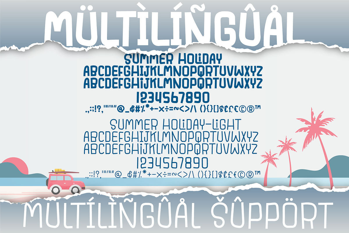 Summer Holiday Font, a Script Font by Nobu Collections (Photo 10 of 10)