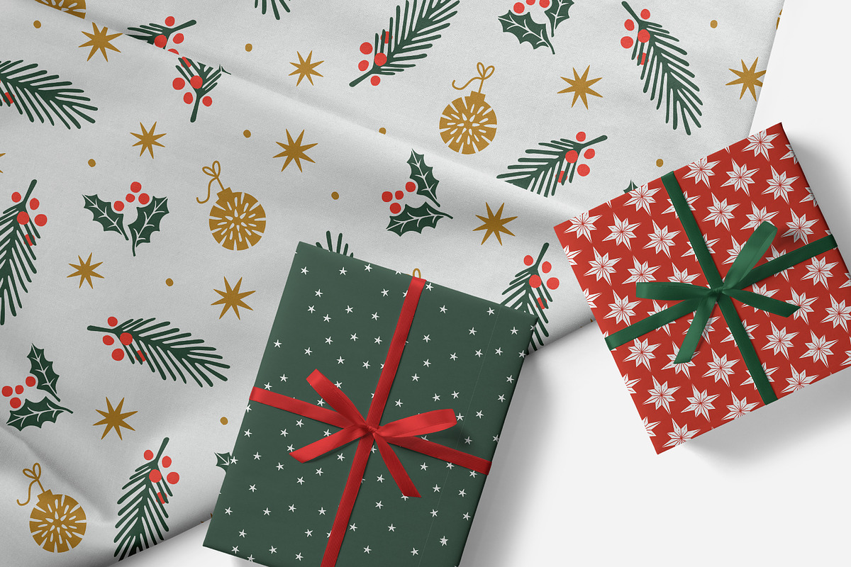 Christmas Print & Christmas Cards, a Pattern Graphic by ASTUDIO (Photo 5 of 7)