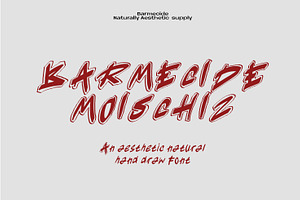 MOISCHIZ FONT