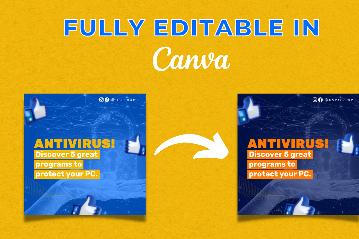 Computer Repair Canva Templates, a Social Media Template by Canvagator (Photo 3 of 3)