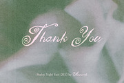 Poetry Night Vintage Font Duo, a Script Font by AnMark (Thumbnail 13 of 13)