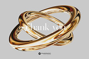 Golden Flow Abstract 3D Elements, an Object Graphic by Youandigraphics (Thumbnail 15 of 15)