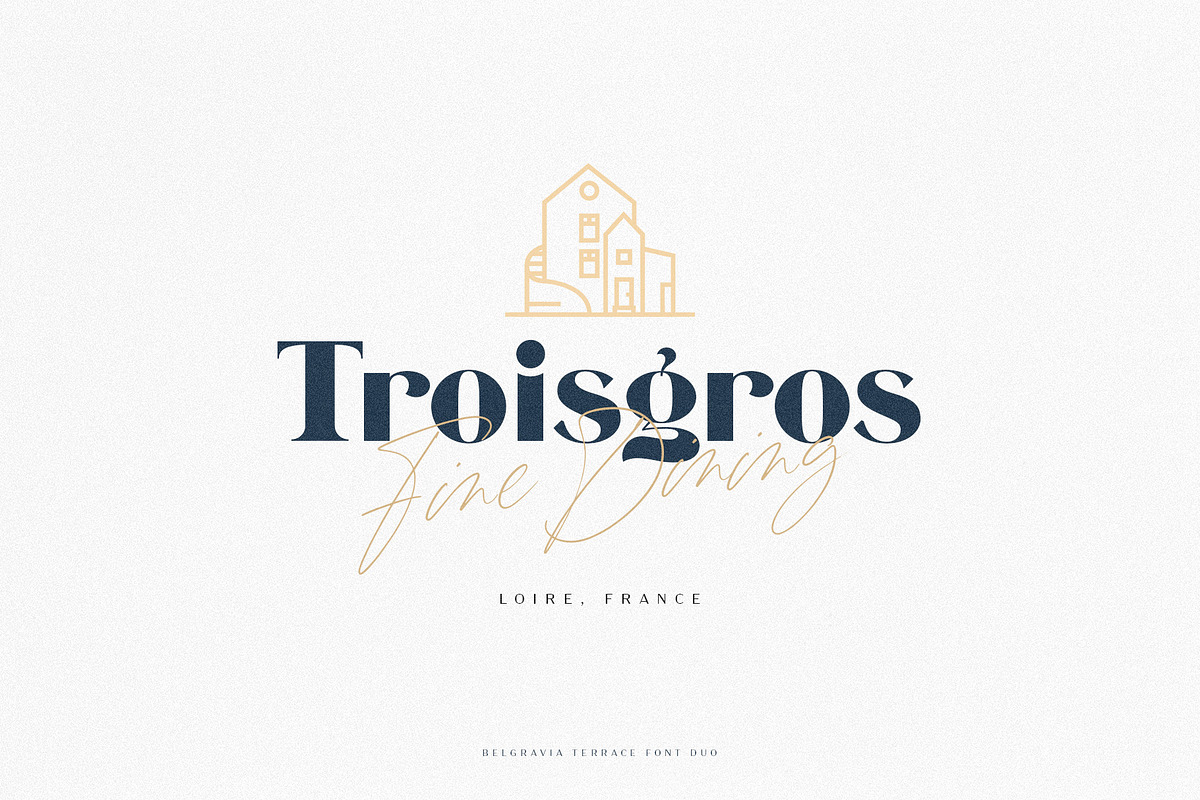 Belgravia Terrace Font Duo preview 3