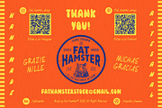 Quick Takeaway fast food fonts, a Sans Serif Font by Fat Hamster (Thumbnail 17 of 17)