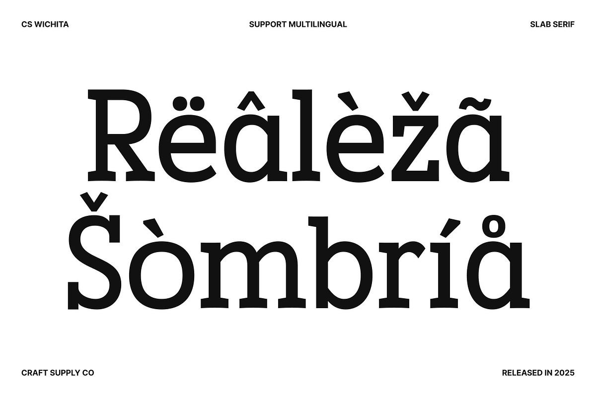 CS Wichita – Slab Serif Font, a Slab Serif Font by Craft Supply Co. (Photo 5 of 8)