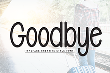 Goodbye | Script Font