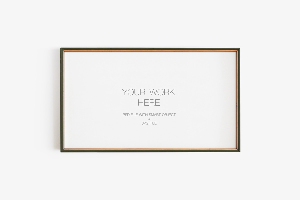 Vintage Frame Mockup, a Product Mockup by HALFTOUNE (Photo 10 of 10)