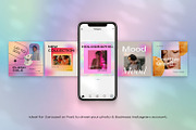 Holowgraphic - Canva Instagram Pack, a Social Media Template by Dirtytemp Studio (Thumbnail 3 of 7)
