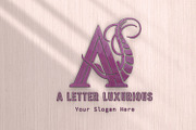 A LETTER LUXURIOUS LOGO TEMPLATE, a Branding & Logo Template by FusionadCreates (Thumbnail 5 of 7)