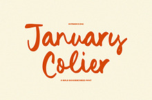 January Colier Font