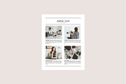 Sophia Media Kit + Resume, a Resume Template by studiolmh (Thumbnail 3 of 4)