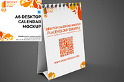 Desktop Calendar A6 Mockup, a Mockup by Shocky Design Studio (Thumbnail 1 of 6)