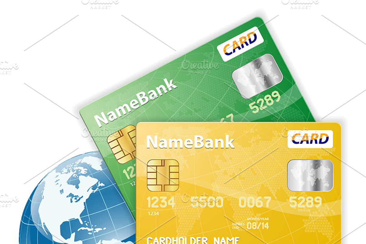 Money, Paper currency, Credit Cards, a Finance Illustration by TAlex (Photo 3 of 6)