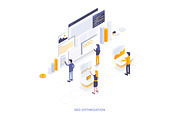 Modern isometric illustration, a Person Illustration by Creative Graphics (Thumbnail 8 of 12)