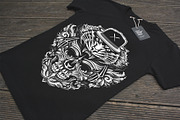 Brutal Musical Print Design | Vector, a Decorative Illustration by Vecster (Thumbnail 6 of 6)