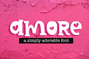 Amore Valentine Font, a Font by Sabrina Schleiger Design (Thumbnail 1 of 4)