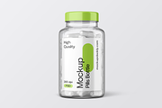 Vitamin & Supplement Bottle Mockup, a Cups & Container Mockup by Mockupdaddy (Thumbnail 6 of 28)