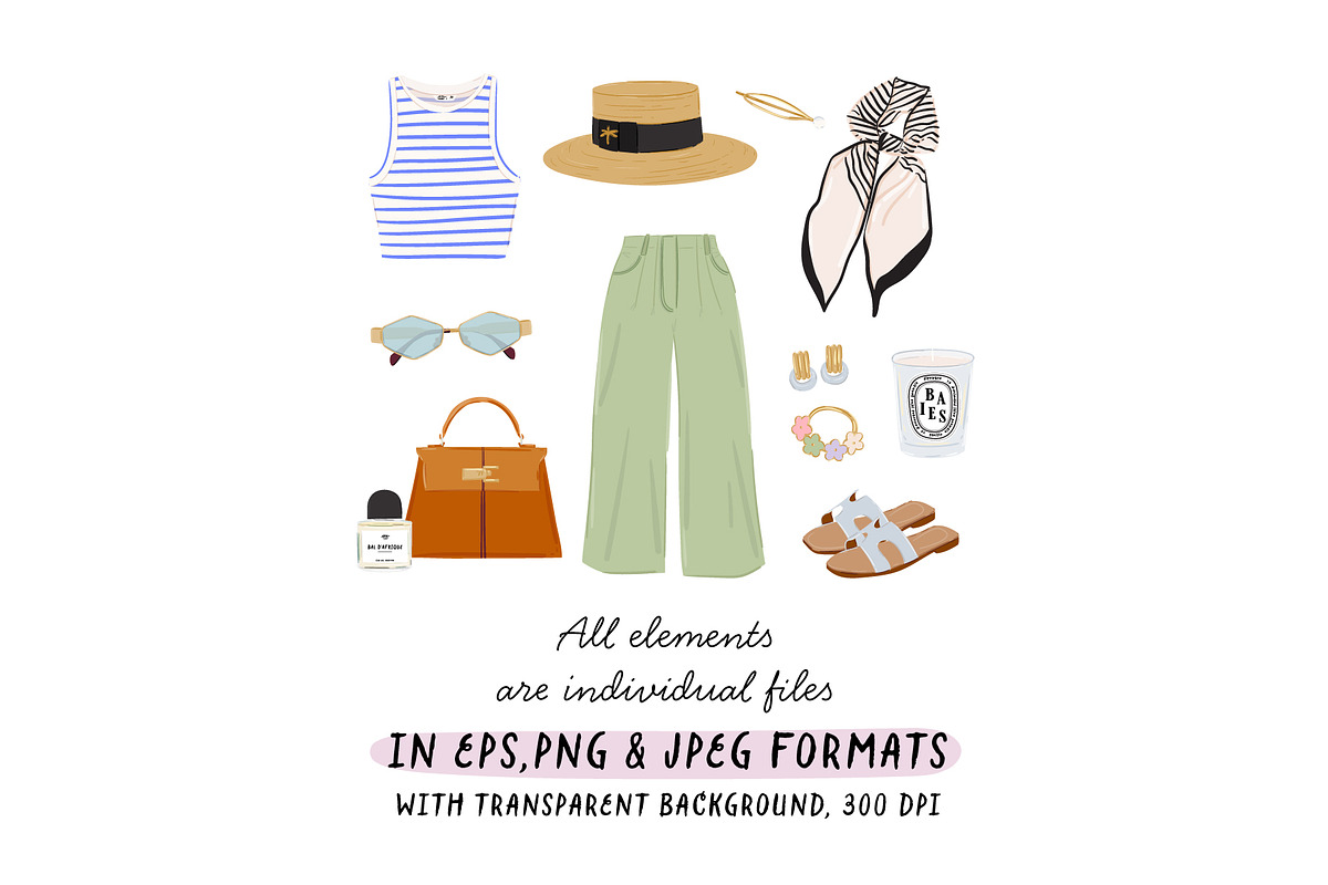 Shopping Girl Clipart Fashion Quotes, an Object Graphic by Ruslana Lubenets (Photo 3 of 15)