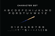 Avec Modern Clean Sci-fi Font, a Sans Serif Font by Ebad Designs (Thumbnail 2 of 6)