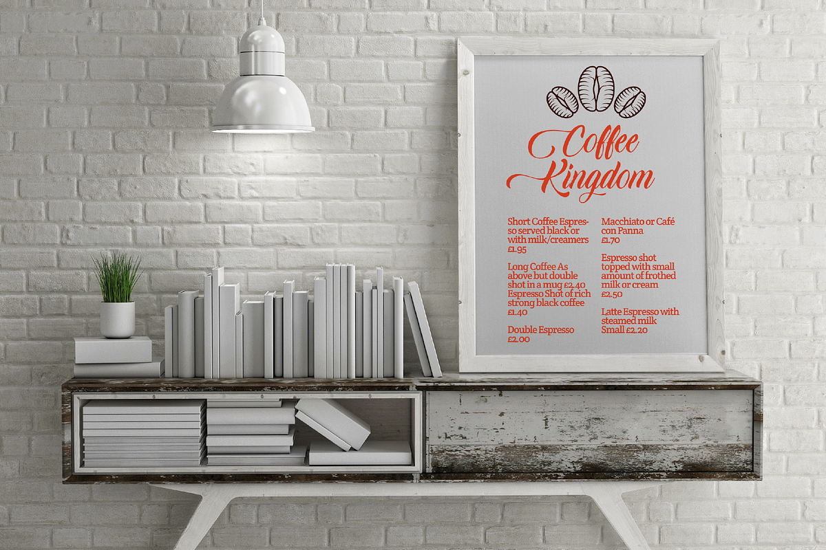 Coffee Logo Builder 100+ Variations, a Branding & Logo Template by Bunichi (Photo 9 of 9)