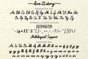 Love Story | Handwriting Font, a Handwritten Font by Aveni Letter Type (Thumbnail 10 of 17)