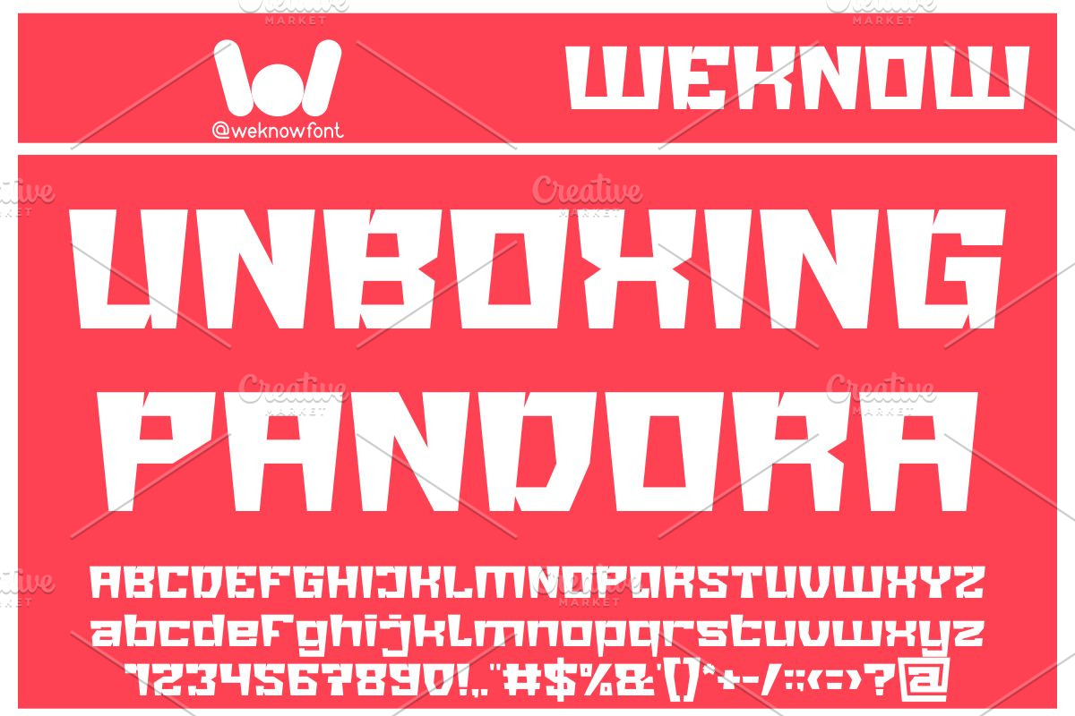Big Giant, a Font by weknow (Photo 4 of 8)
