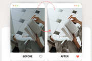 10 Minimal lightroom Presets and Lut, a Preset Add-On by presetsroom (Thumbnail 3 of 14)