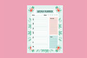Daily & Weekly Planner Organizer, a Templates & Theme by studiogstock (Thumbnail 2 of 3)