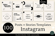 Positive Quotes Social Media Kit, a Social Media Template by Clairee Design Studio (Thumbnail 1 of 7)
