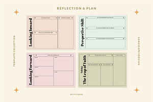 Reflection & Planner Template Set