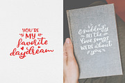 Love At First Sight Font Duo &Extras, a Sans Serif Font by Ayca Atalay (Thumbnail 4 of 16)