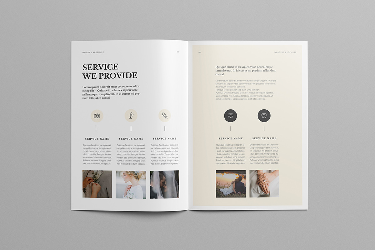 Wedding Photography Brochure | Word, a Brochure Template by HiveArts (Photo 5 of 9)