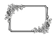 Floral Decorative Frame Vector Bundl, an Illustration by musafir_fashion (Thumbnail 14 of 51)
