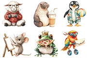 Quirky Humor Animal Sublimation, an Illustration by Designking (Thumbnail 2 of 4)