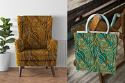 Seamless repeating pattern Safari, a Pattern Graphic by Alena Lazareva (Thumbnail 5 of 6)