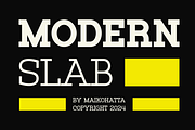 Vergho - Modern Slab Serif, a Slab Serif Font by MaikoHatta (Thumbnail 7 of 7)