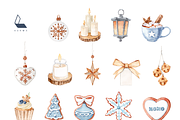 Warm & Cozy Christmas Clipart, an Illustration by Karma (Thumbnail 15 of 20)