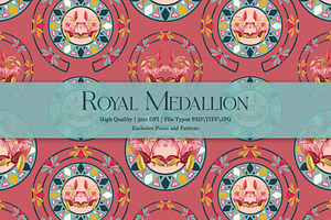 Royal Medallion Prints & Patterns