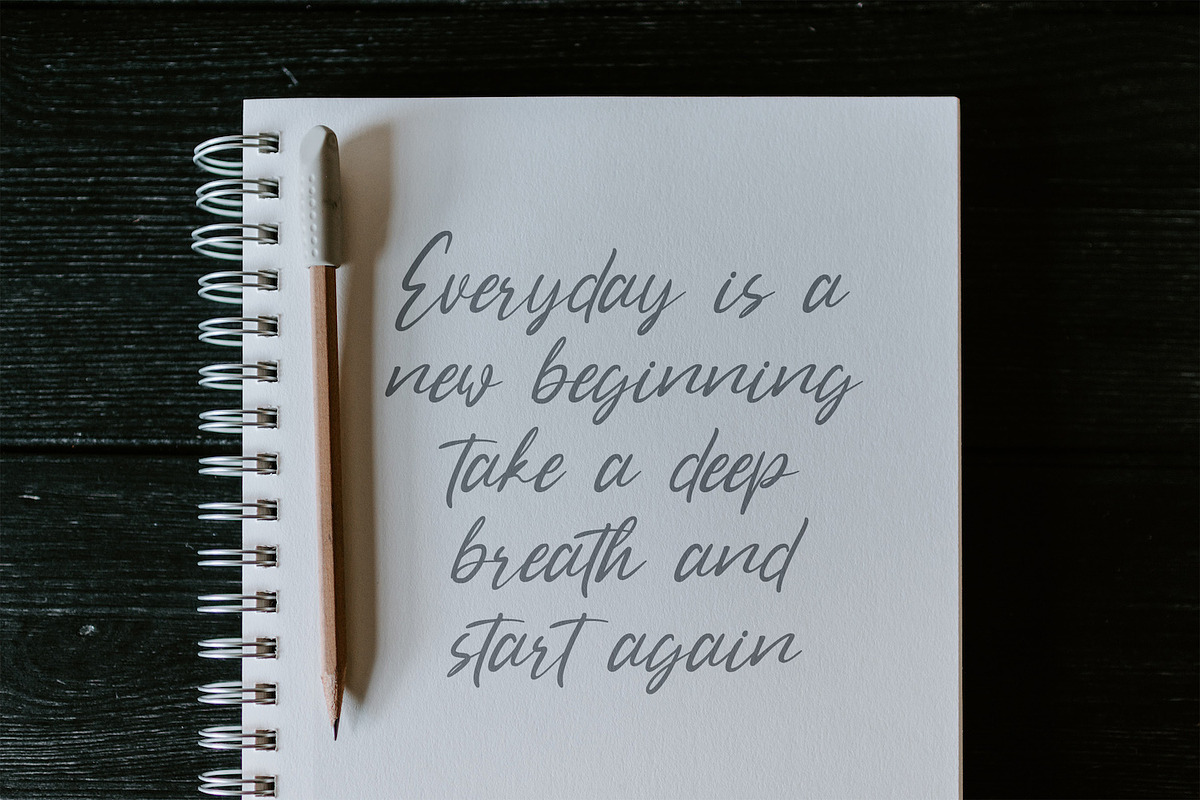 Jathselim - Handwritten Font, a Script Font by StringLabs (Photo 3 of 12)