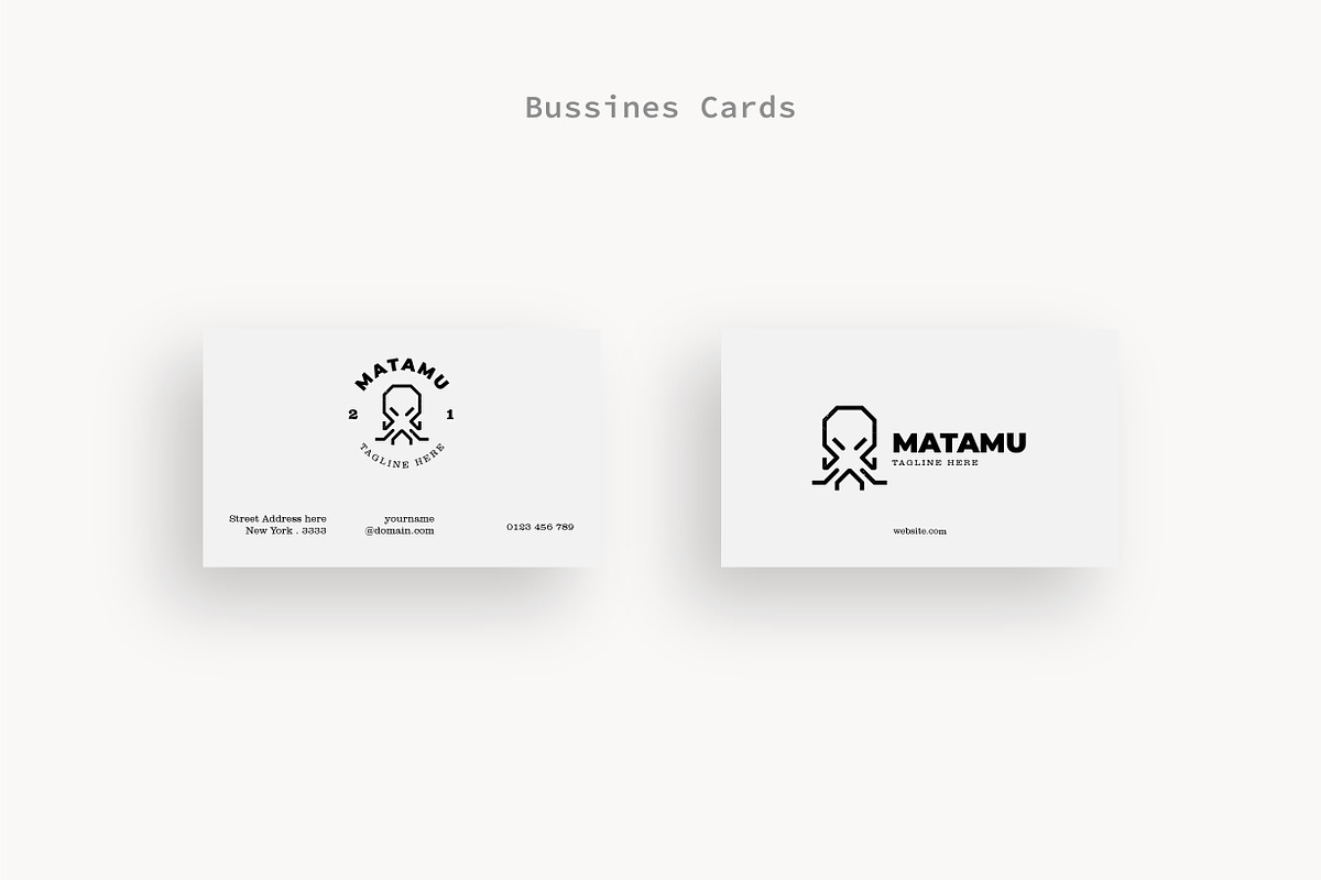 Octopus - Premium Logo Template, a Branding & Logo Template by Minimalist Logos (Photo 4 of 7)