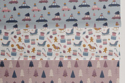 Merry Christmas. Cards & patterns, an Animal Illustration by Guvi-Design (Thumbnail 2 of 10)