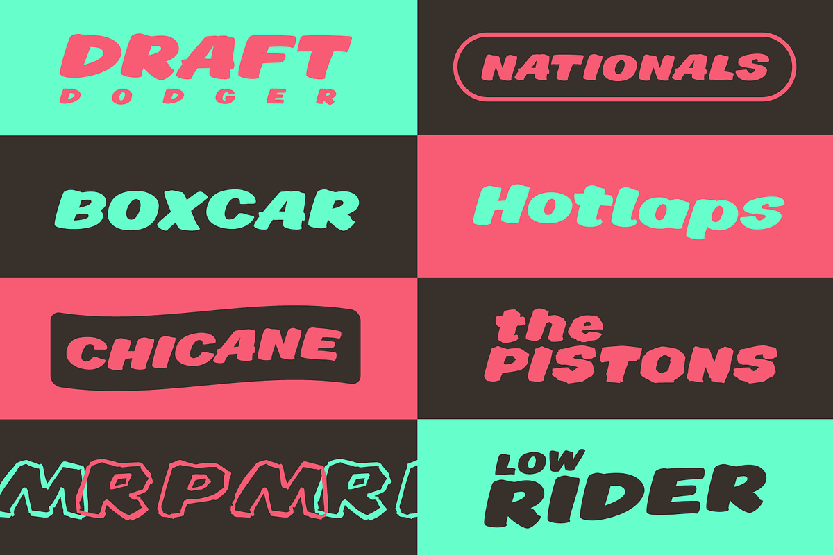 Victory Lane: A Racing Brush Font, a Handwritten Font by Wingsart Studio (Photo 10 of 15)